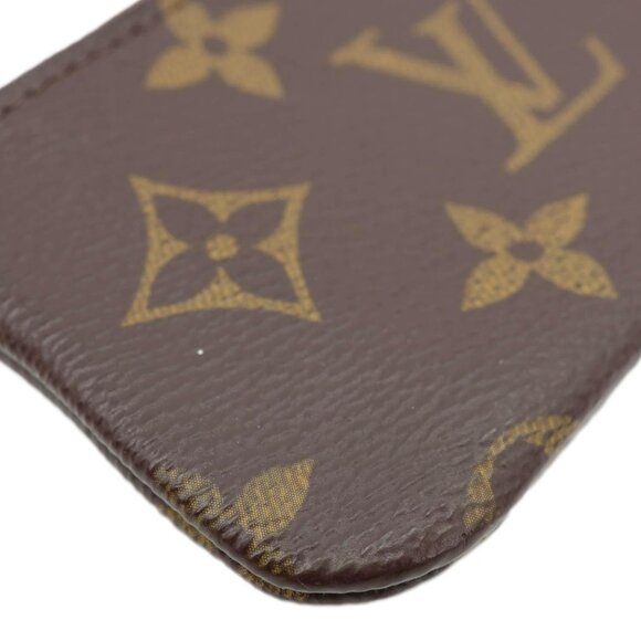 Louis Vuitton  Monogram Canvas Key Holder Zip Pouch Brown - Picture 8 of 12